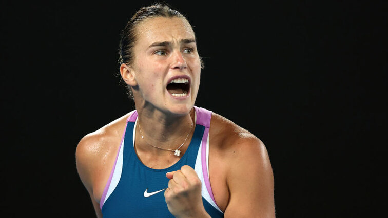 Aryna Sabalenka hat 2023 noch kein Match verloren Aryna Sabalenka hat 2023 noch kein Match verloren