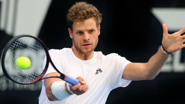 Yannick Hanfmann spielt um einen Hauptfeldplatz in Roland-Garros Yannick Hanfmann spielt um einen Hauptfeldplatz in Roland-Garros