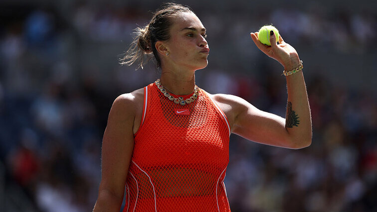 Aryna Sabalenka steht bei den US Open 2026 im Achtelfinale