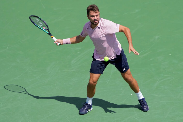 Stan Wawrinka steht in Basel in Runde zwei Stan Wawrinka is in round two in Basel