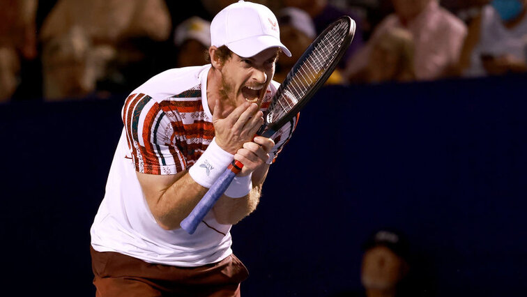 Andy Murray hatte am Dienstag Grund zu hadern Andy Murray hatte am Dienstag Grund zu hadern