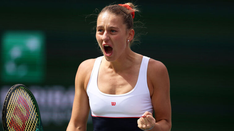 Marta Kostyuk hat in Indian Wells groß aufgezeigt Marta Kostyuk hat in Indian Wells groß aufgezeigt