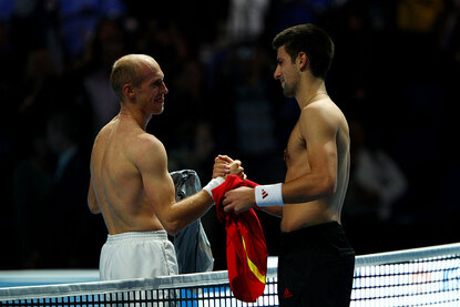 Nikolay Davydenko sieht für Novak Djokovic ein ähnliches "Schicksal", wie es Roger Federer und Rafael Nadal ereilt hat.