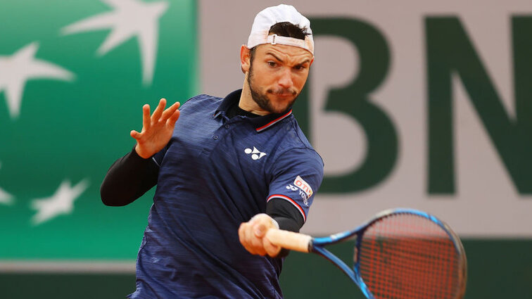 Jurij Rodionov bei den French Open 2020 Yuri Rodionov at the 2020 French Open