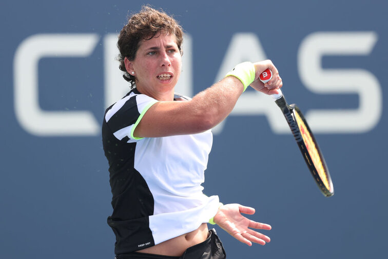 Carla Suarez Navarro verlor bei den US Open in Runde eins Carla Suarez Navarro lost in round one of the US Open