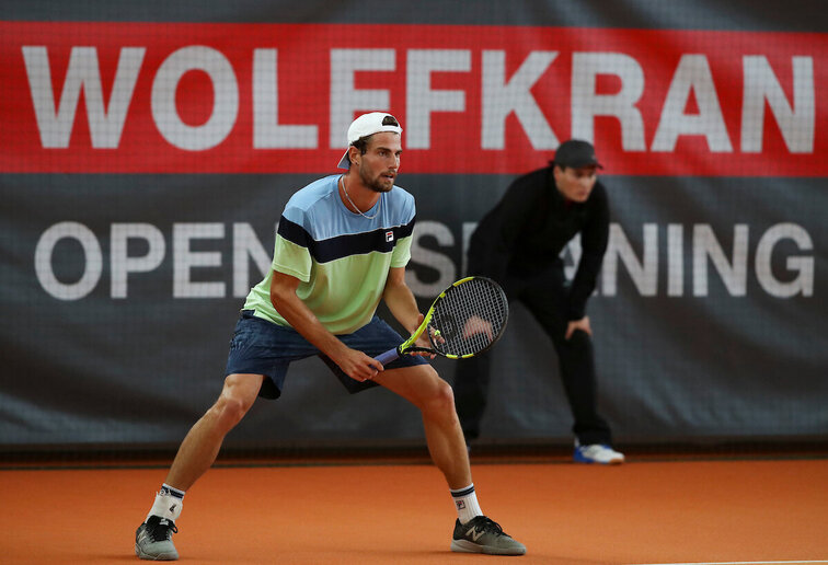 Maxime Cressy steht in Ismaning im Halbfinale Maxime Cressy is in the semi-final in Ismaning