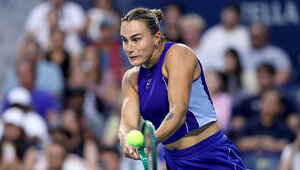 Aryna Sabalenka gewann locker