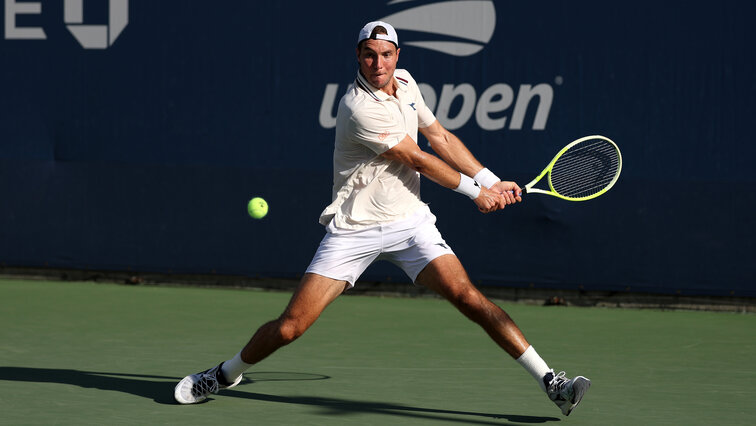 Jan-Lennard Struff hat die erste Hürde bei den US Open erfolgreich gemeistert 