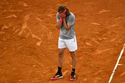 Stefanos Tsitsipas in Madrid