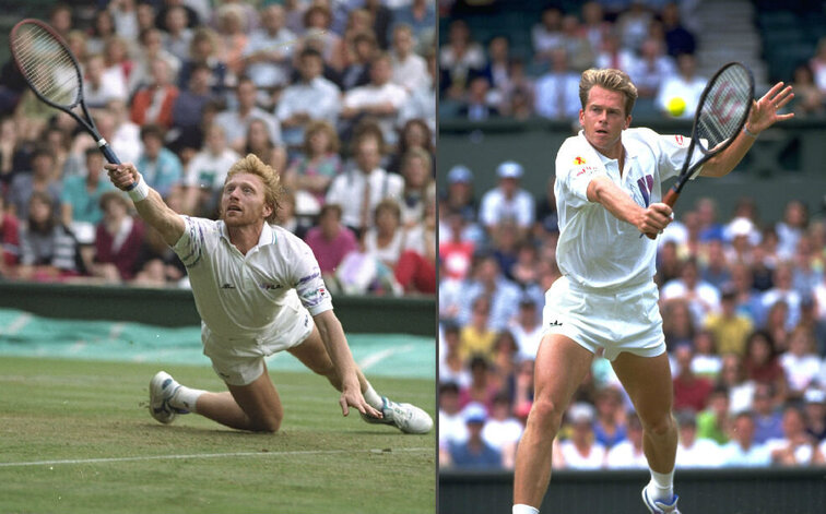 Boris Becker, Stefan Edberg Boris Becker, Stefan Edberg