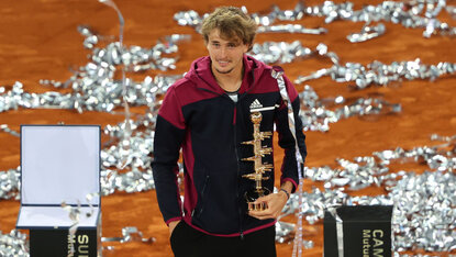 Alexander Zverev kommt als Titelverteidiger nach Madrid