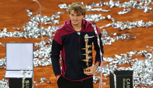 Alexander Zverev kommt als Titelverteidiger nach Madrid