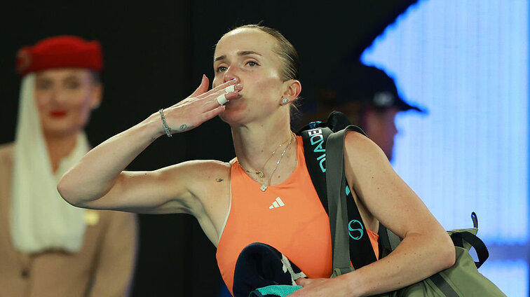 Elina Svitolina ist nach dem Aus in Melbourne gedanklich bei ihren Landsleuten in der Ukraine.