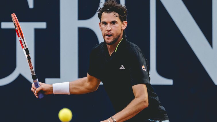 Dominic Thiem am Freitag in Kitzbühel Dominic Thiem am Freitag in Kitzbühel