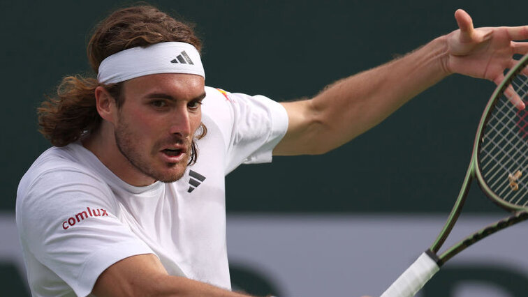 Stefanos Tsitsipas greift immer öfter zum Slice