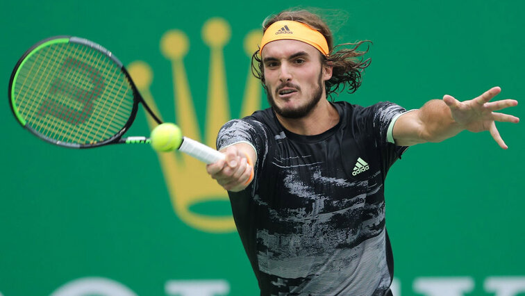 Stefanos Tsitsipas is playing big in Shanghai