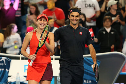 Federer und Bencic stehen erneut im Finale Bereits im vergangenen Jahr konnten die Schweizer in Perth triumphieren