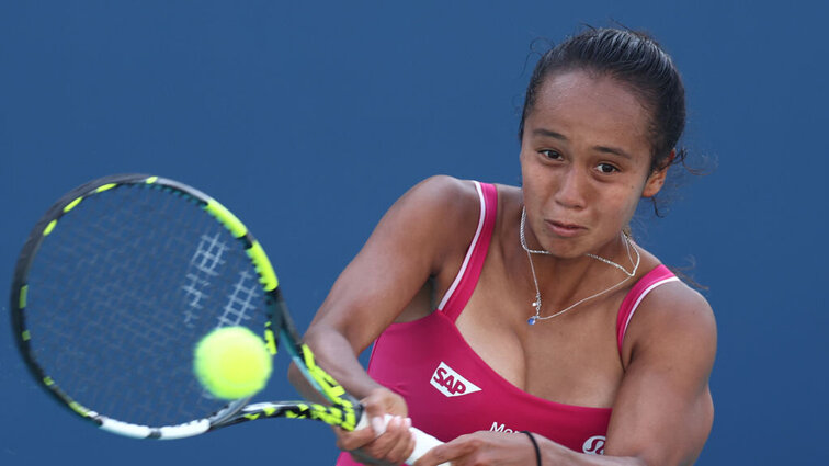 Leylah Fernandez gewann ihre Auftaktpartie beim WTA-Turnier in Washington.