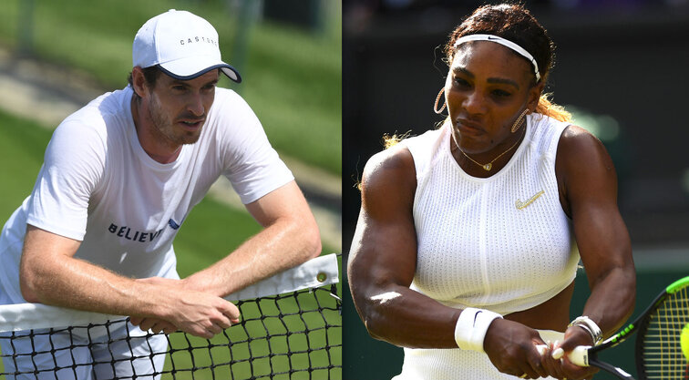 Andy Murray, Serena Williams