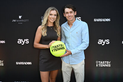 Katie Boulter, Alex de Minaur