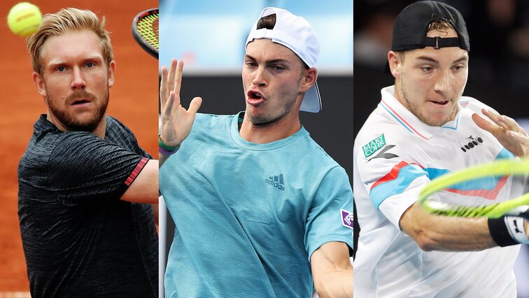 Matthias Bachinger, Maximilian Marterer, Jan-Lennard Struff Matthias Bachinger, Maximilian Marterer, Jan-Lennard Struff