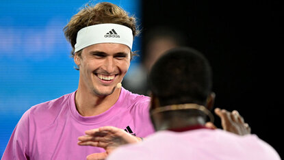 Alexander Zverev bei den Vorbereitungen auf die Australian Open 2023 Alexander Zverev bei den Vorbereitungen auf die Australian Open 2023