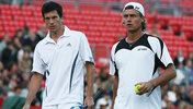 Tim Henman und Lleyton Hewitt als Doppelpartner 2007 im Londoner Queen´s Club