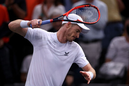 Bei Andy Murray ist es besonders in der zweiten Jahreshälfte 2023 nicht sonderlich gut gelaufen