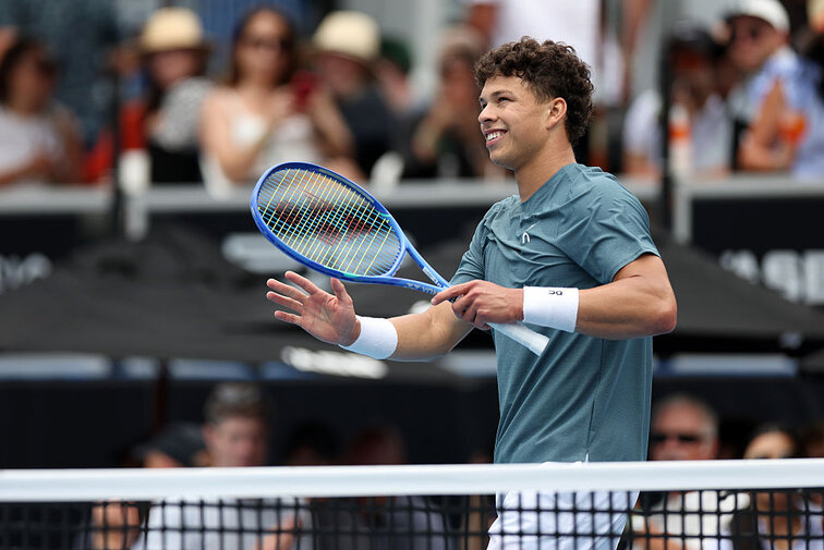 Ben Shelton startete erfolgreich in die neue Saison Ben Shelton startete erfolgreich in die neue Saison