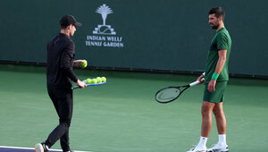 Andy Murray arbeitet als Coach einige Monate an der Seite von Novak Djokovic.