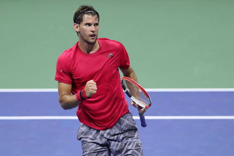 Dominic Thiem bei den US Open in New York