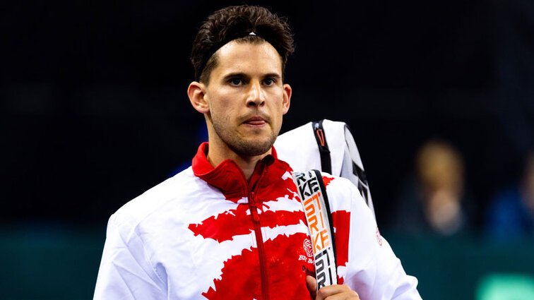 Dominic Thiem kann beim Davis Cup gegen Portugal nicht starten Dominic Thiem kann beim Davis Cup gegen Portugal nicht starten
