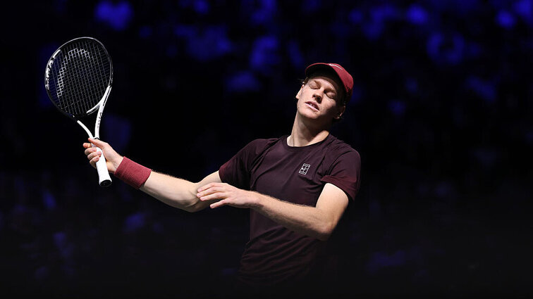 Jannik Sinner kann auch mal frustriert sein Jannik Sinner kann auch mal frustriert sein