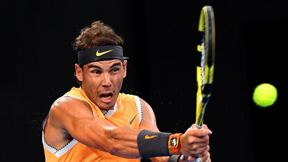 Rafael Nadal bei den Australian Open Rafael Nadal bei den Australian Open