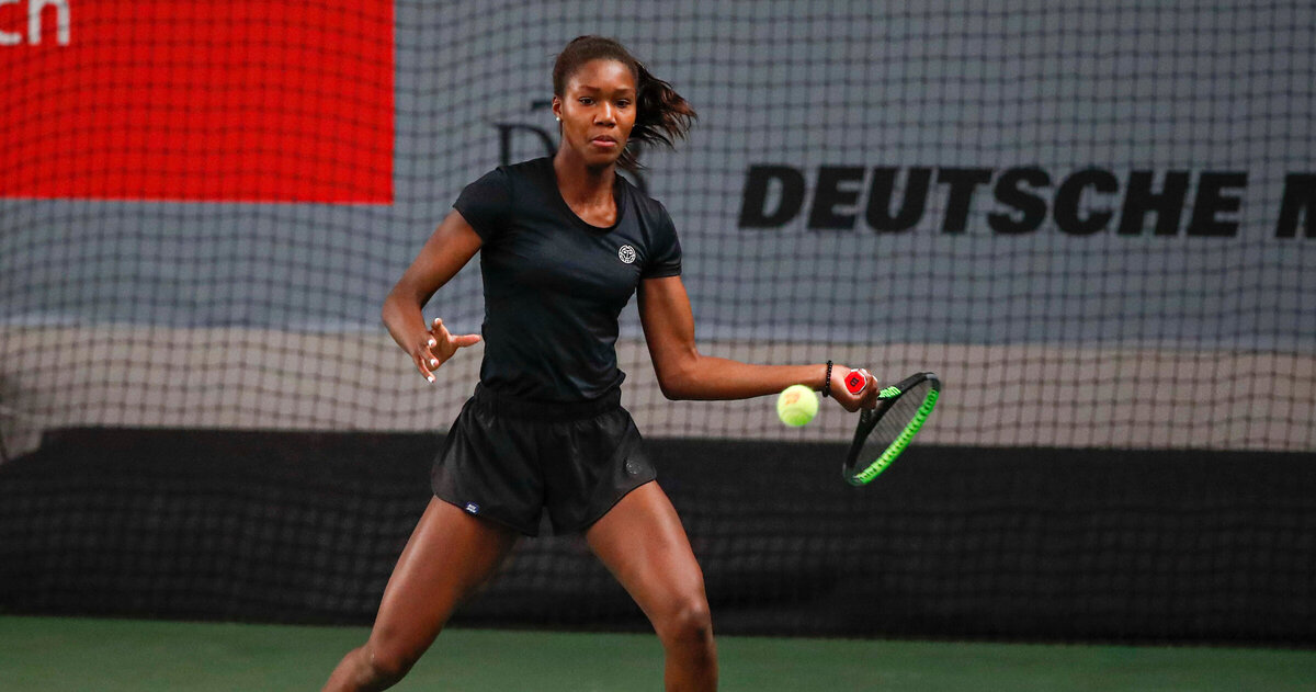 Noma Noha Akugue Vorm Start Beim Porsche Tennis Grand Prix War Schon Etwas Geschockt Tennisnet Com