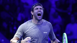 Matteo Berrettini am Montag in der Wiener Stadthalle