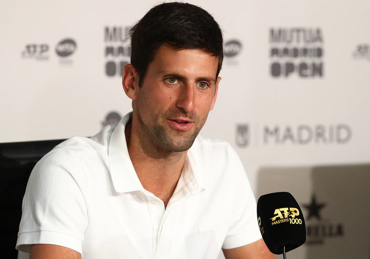 Novak Djokovic in Madrid
