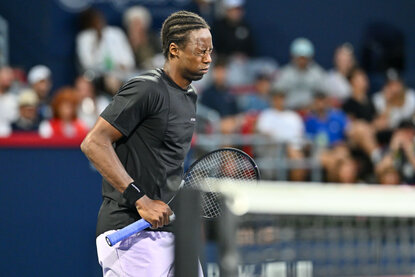 Sein bislang letztes Match bestritt Gael Monfils im August Sein bislang letztes Match bestritt Gael Monfils im August