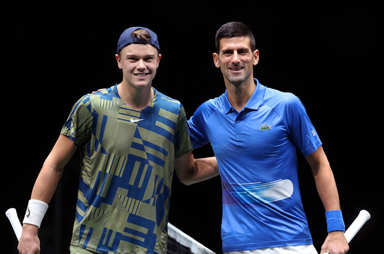 Holger Rune fordert Novak Djokovic Holger Rune fordert Novak Djokovic