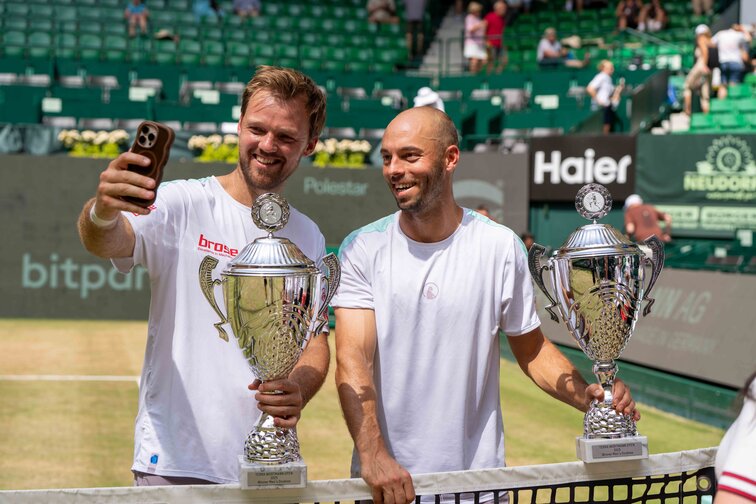 Kevin Krawietz und Tim Pütz spielen auch 2026 in HalleWestfalen