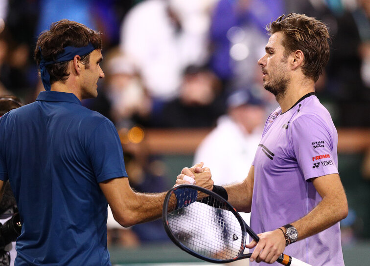 Roger Federer und Stan Wawrinka: Rivalen, Wegbegleiter, Freunde Roger Federer and Stan Wawrinka: rivals, companions, friends