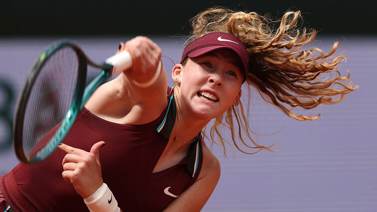 Mirra Andreeva steht in Roland-Garros im Achtelfinale