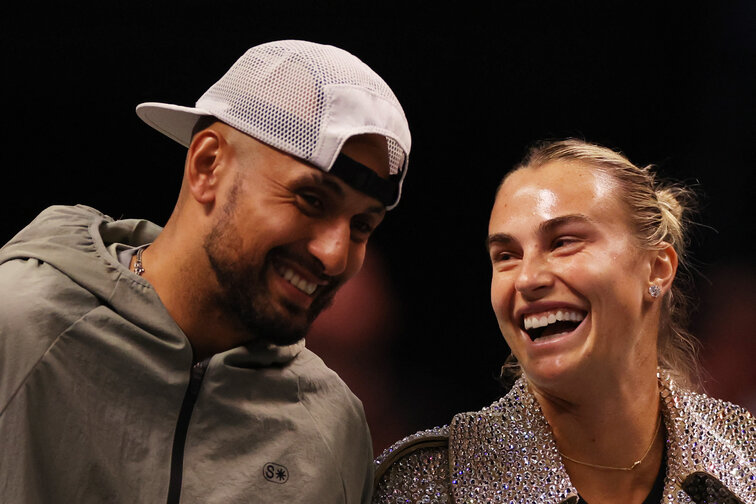 Nick Kyrgios, Aryna Sabalenka Nick Kyrgios, Aryna Sabalenka