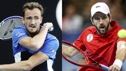 Jürgen Melzer denkt auch an Daniil Medvedev Jürgen Melzer denkt auch an Daniil Medvedev