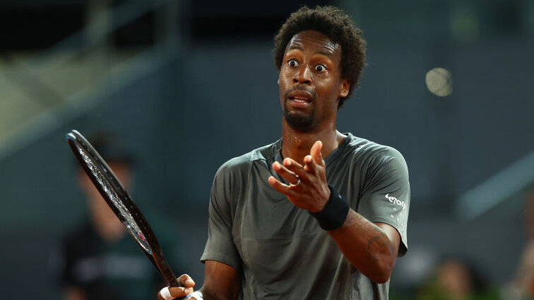Gael Monfils ist noch nicht wieder auf Betriebstemperatur Gael Monfils ist noch nicht wieder auf Betriebstemperatur