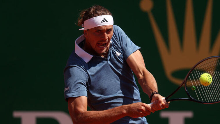 Alexander Zverev im vergangenen Jahr in Monte-Carlo Alexander Zverev im vergangenen Jahr in Monte-Carlo