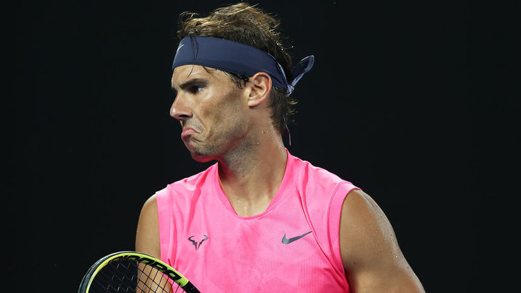 Rafael Nadal sees the overall situation in Australia differently