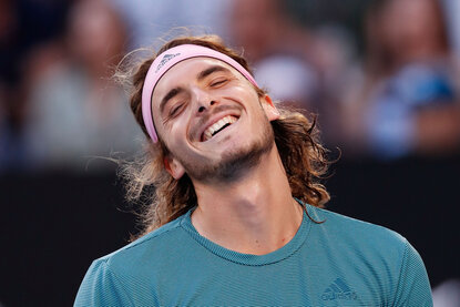 Besiegte Roger Federer bei den Australian Open: Stefanos Tsitsipas Stefanos Tsitsipas