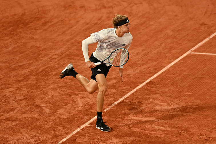 Alexander Zverev Alexander Zverev zog souverän in Runde zwei ein