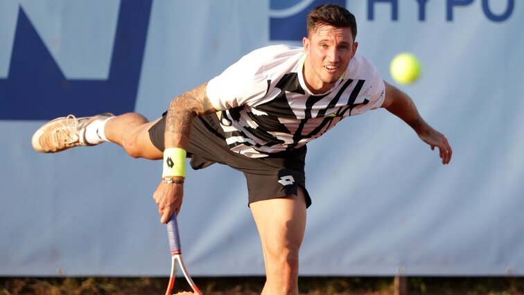 Für Dennis Novak kam beim ATP-Challenger in Mouilleron-le-Captif im Viertelfinale das Aus.